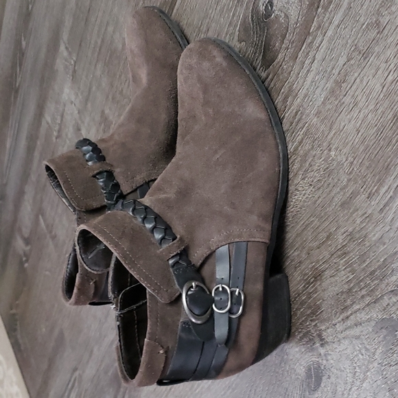 Suede Booties Size 11